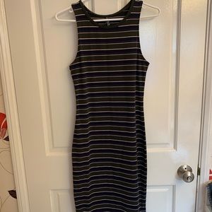 2 for 15 💖 Cotton On Striped Pencil Midi Dress